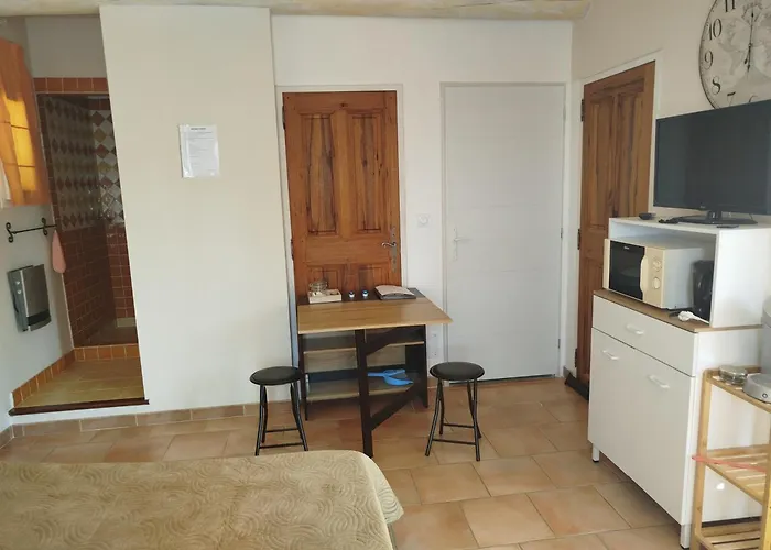 Séjour chez l'habitant 25m2 Avec Piscine Proche Iter Et Cadarache *